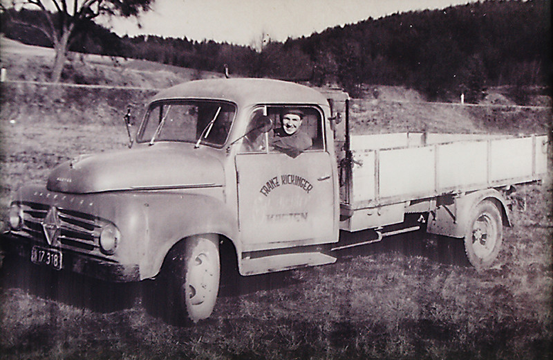 Kauf der ersten Pritsche der Marke Borgward