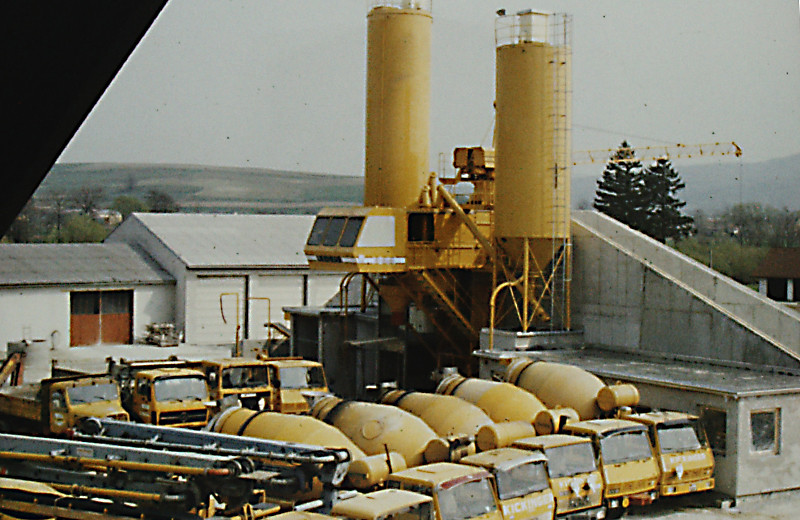 Bau einer neuen Betonmischanlage mit integrierter, umweltfreundlicher Recyclinganlage in Böheimkirchen